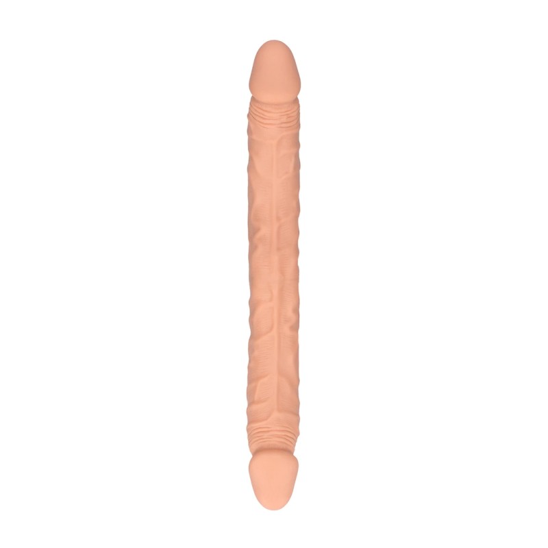 RealRock - Podwójne wygięte dildo mega długie 36cm